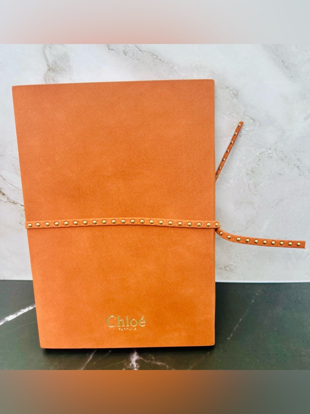 Chloé Nomade Notebook VIP Gift with Studded Strap & Stickers NWT